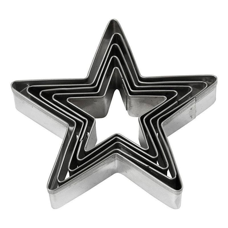 Creativ Company Formes à découper Étoile, 5pcs.