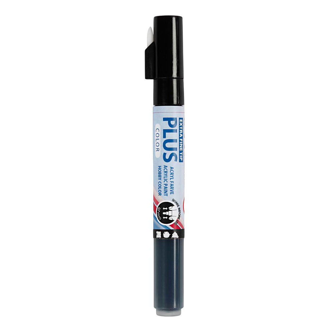 Creativ Company Plus Marker Color Black, 5,5 ml