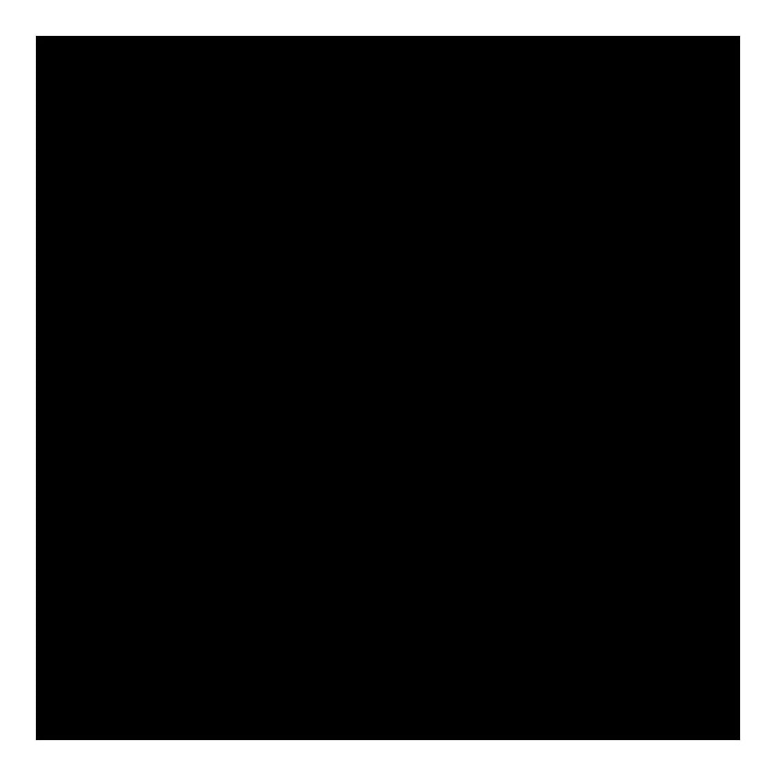 Creativ Company Plus Marker Color Black, 5,5 ml