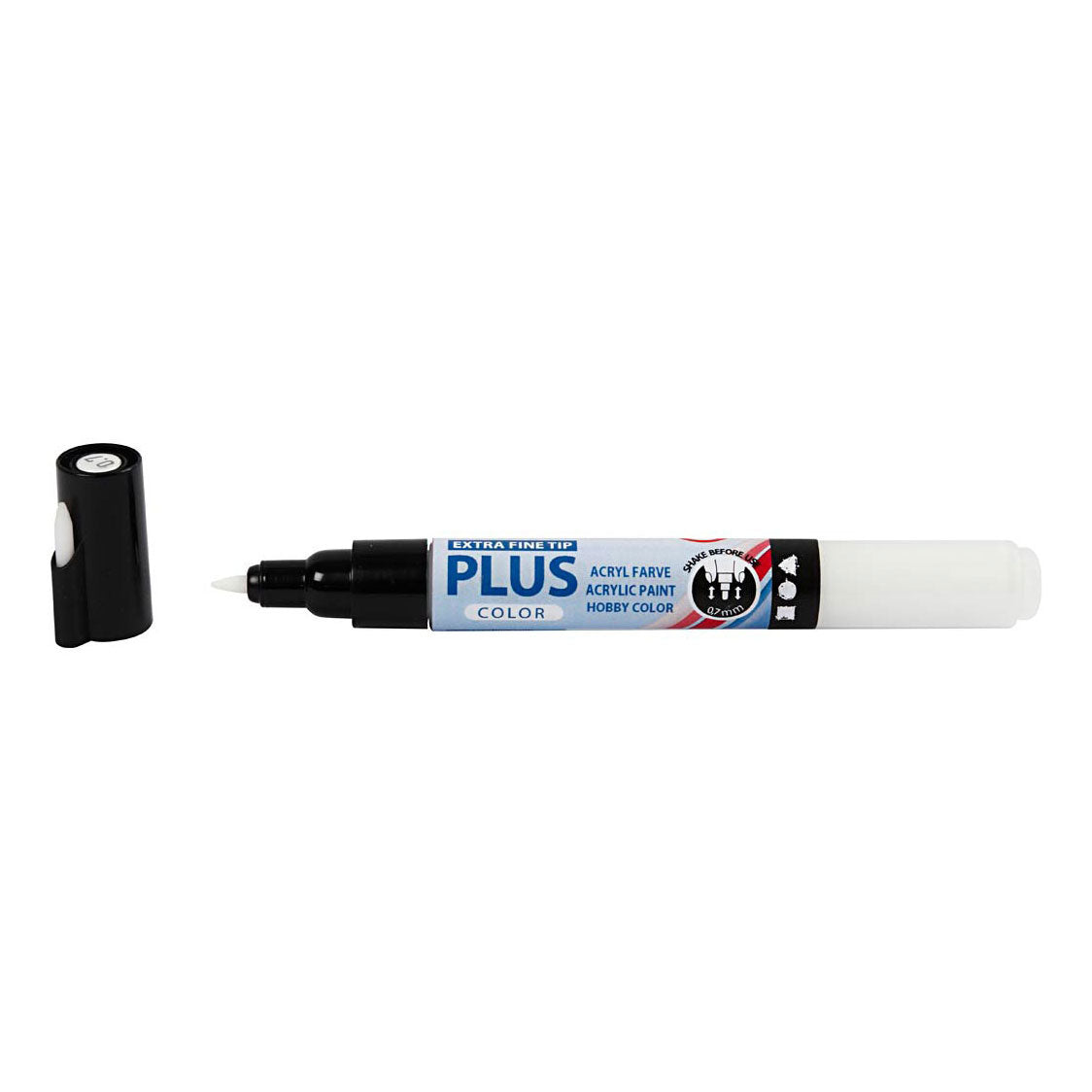 Creativ Company Plus Marker Color Off-White, 5,5 ml