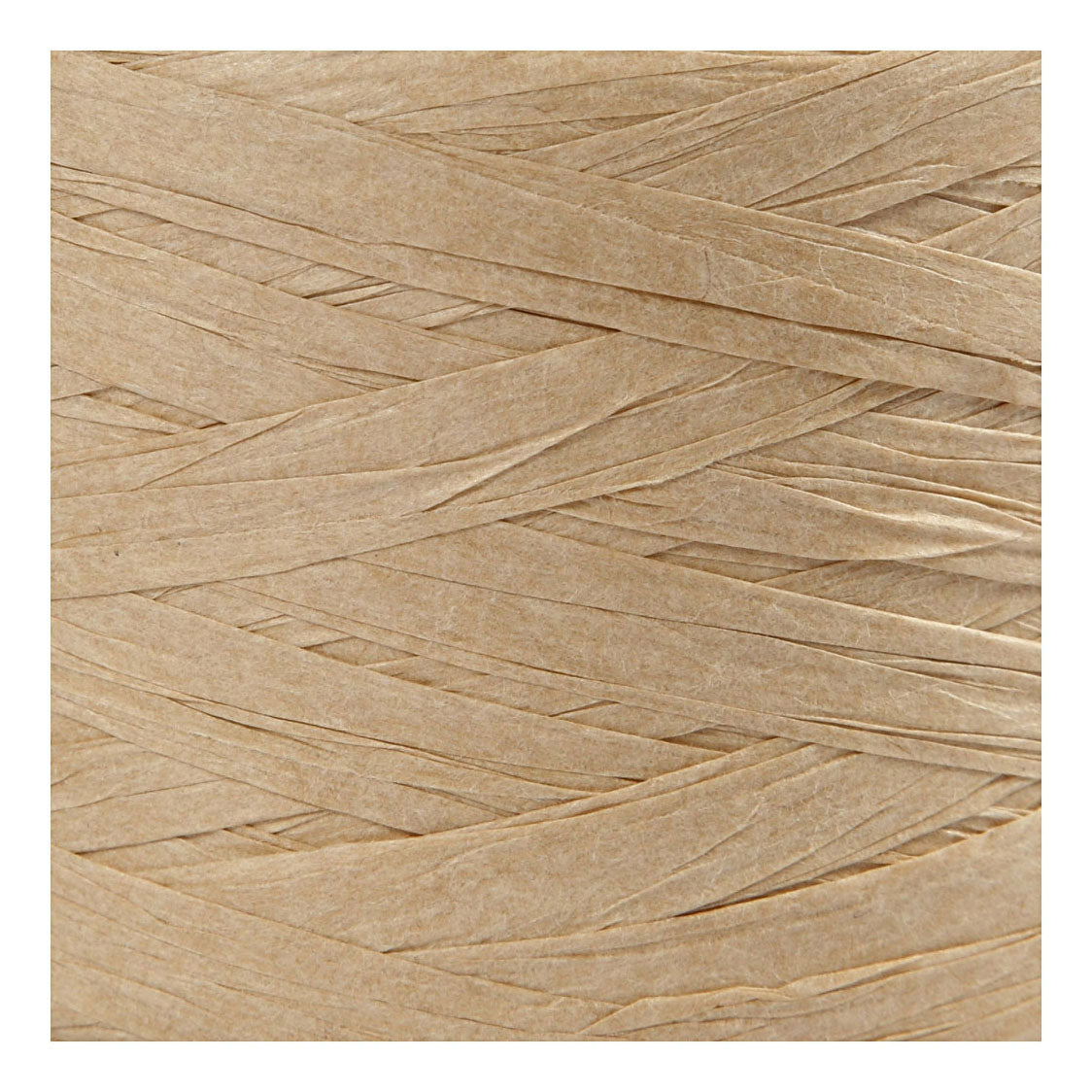Creativ Company Paper Raffia Raffia Yarn Sand Color, 100m