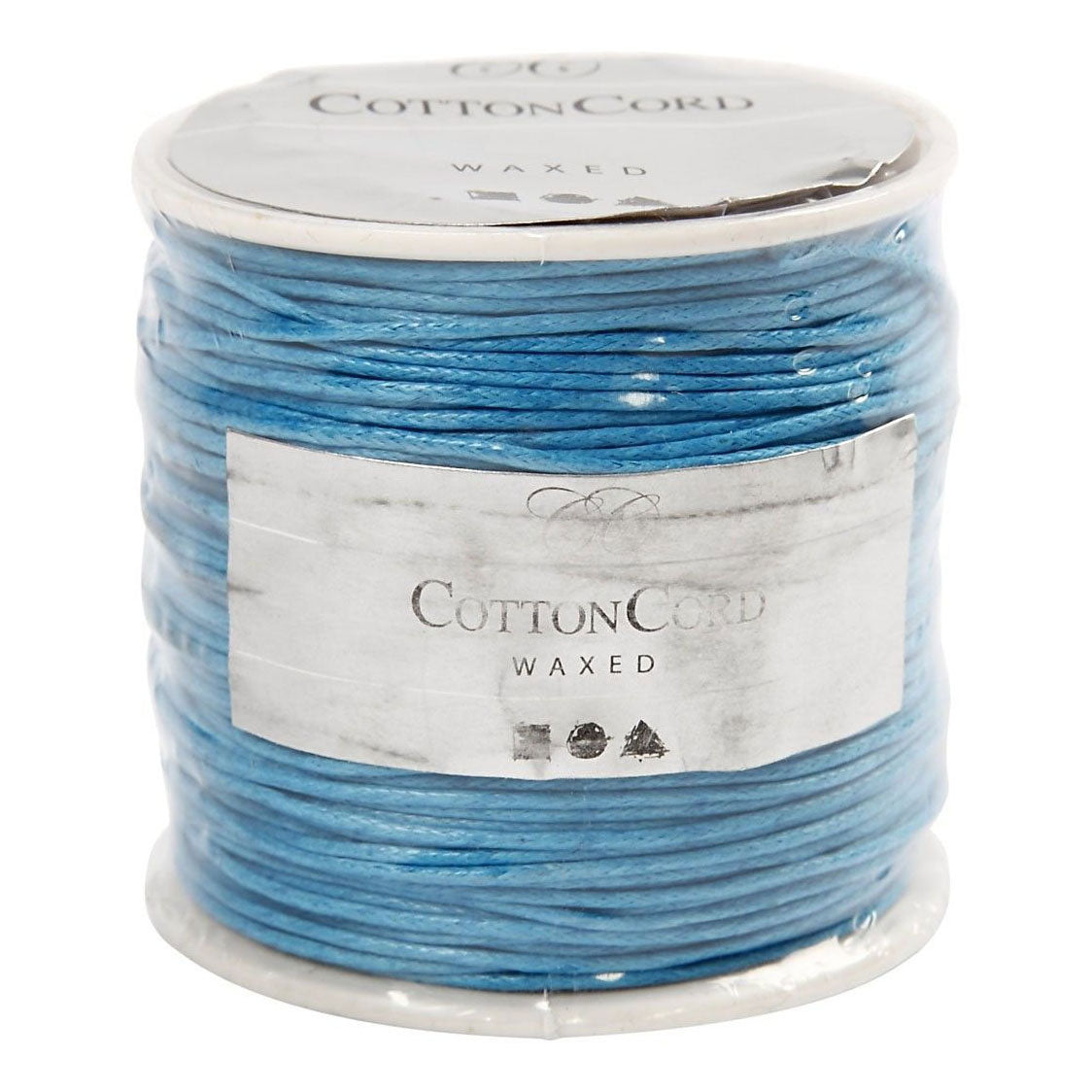 Crétiv Company Cotton Cord Turquoise, 40m