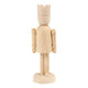 Creativ Company Figure en bois avec couronne, 13 cm