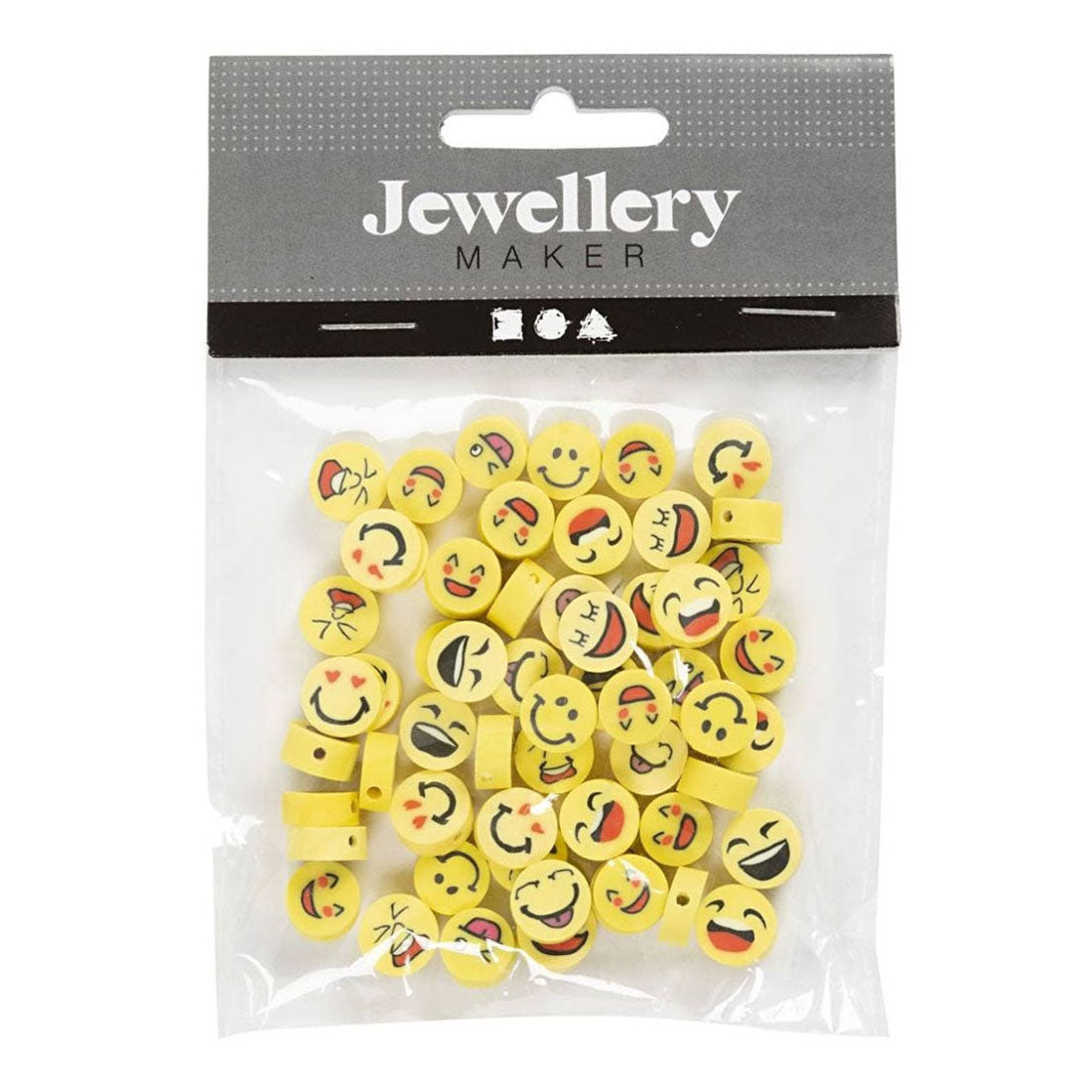 Creativ Company Figure Beads Smiley, 60e.