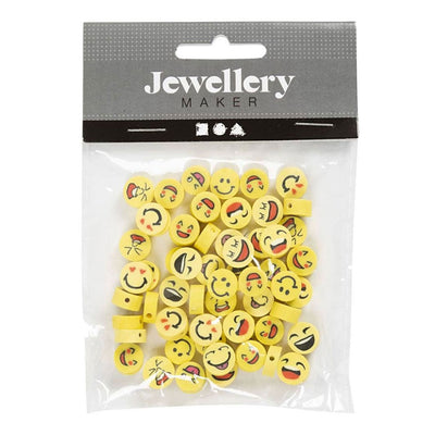 Creativ Company Figure Beads Smiley, 60e.
