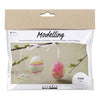 Creativ Company Mini Hobbyset Modeling Egg avec des perles, 2e.