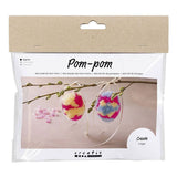 Creativ Company Mini Hobbyset Pompom Ei, 2e. - afbeelding 1