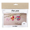 Creativ Company Mini Hobbyset Pompom Ei, 2e.