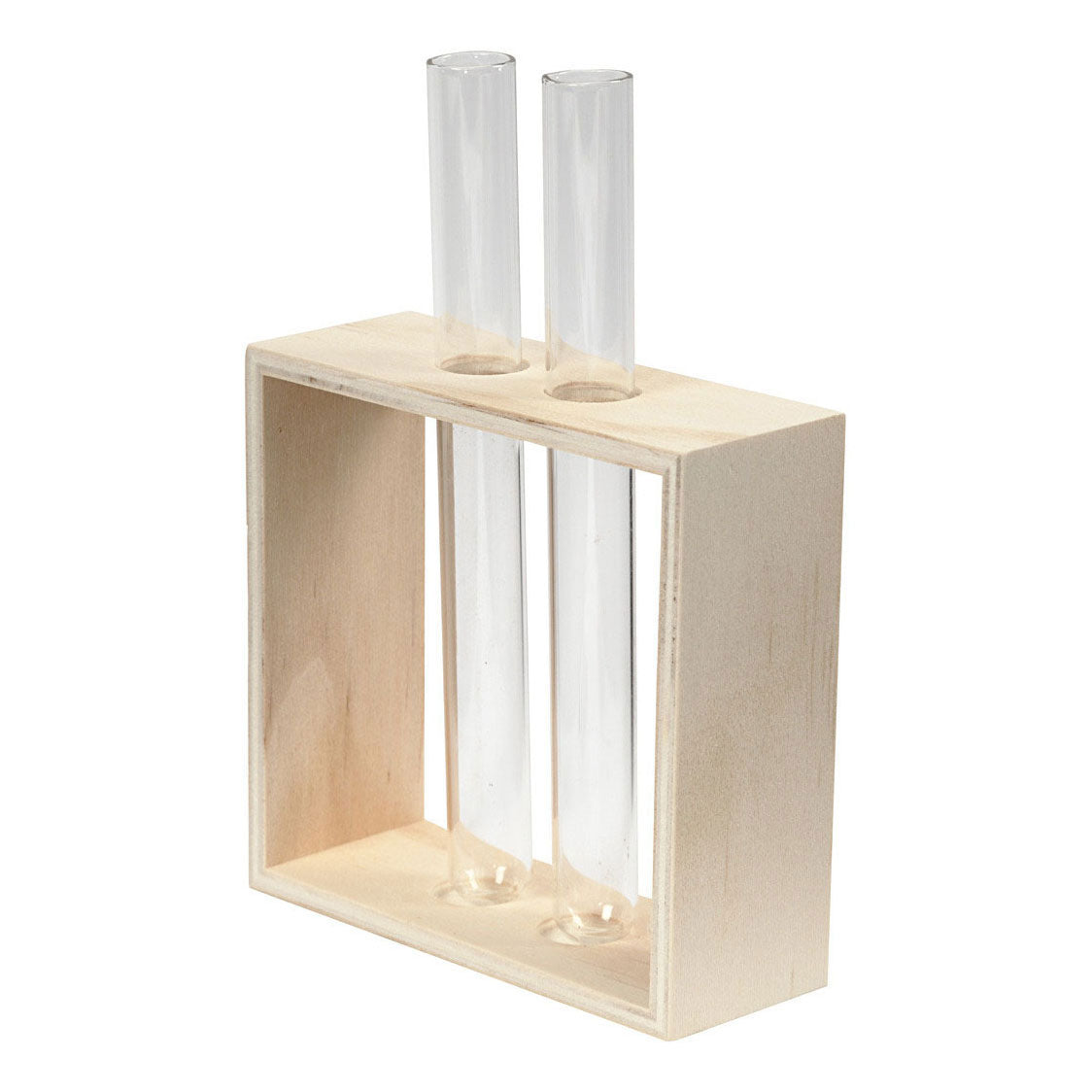 Creativ Company Rack en bois avec tubes à essai, 3dlg.