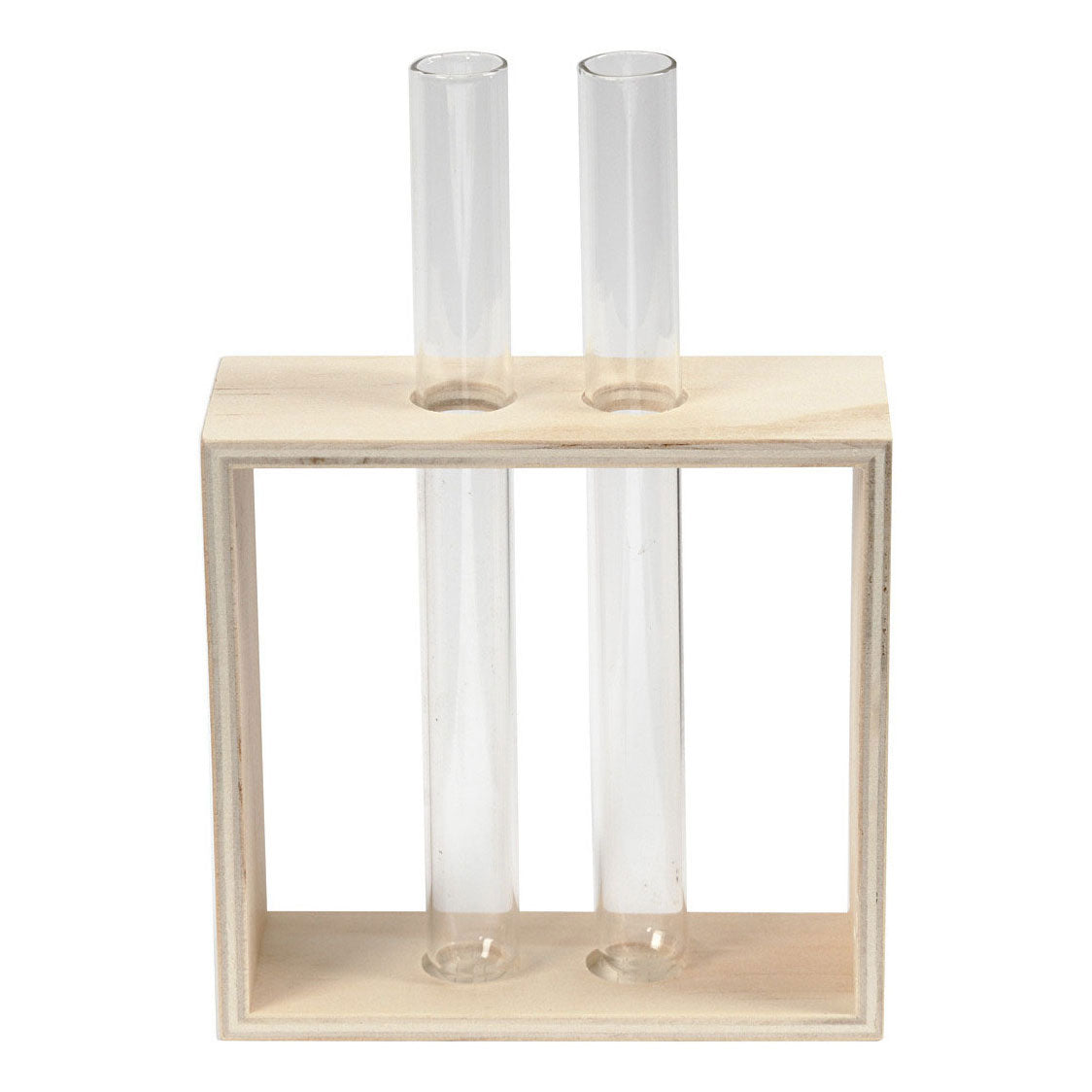 Creativ Company Rack en bois avec tubes à essai, 3dlg.