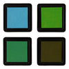 Creativ Company Stamp Ink Groene Tinten Olive Aqua, 4st.