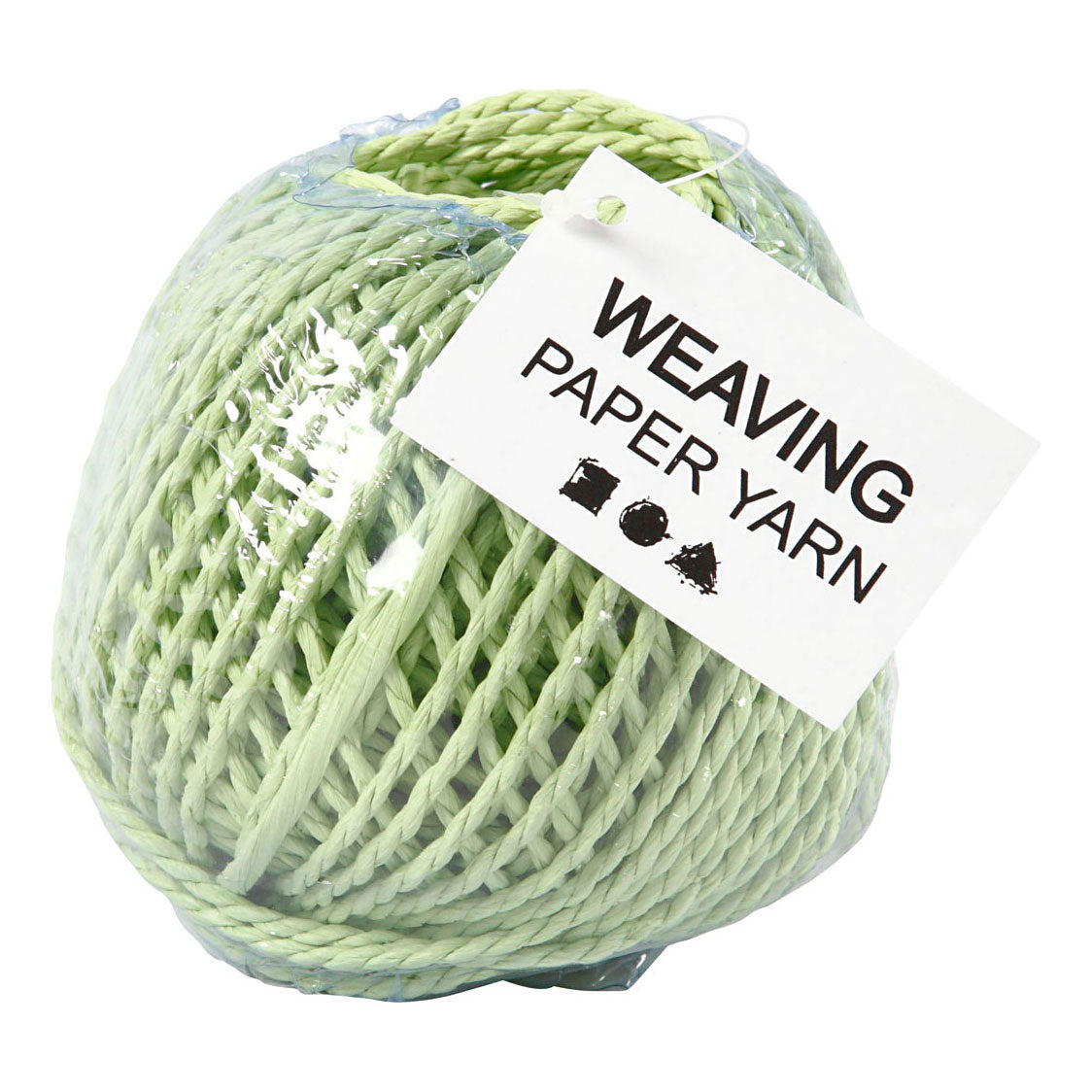Creativ Company Paper Yarn Green clair, 40m