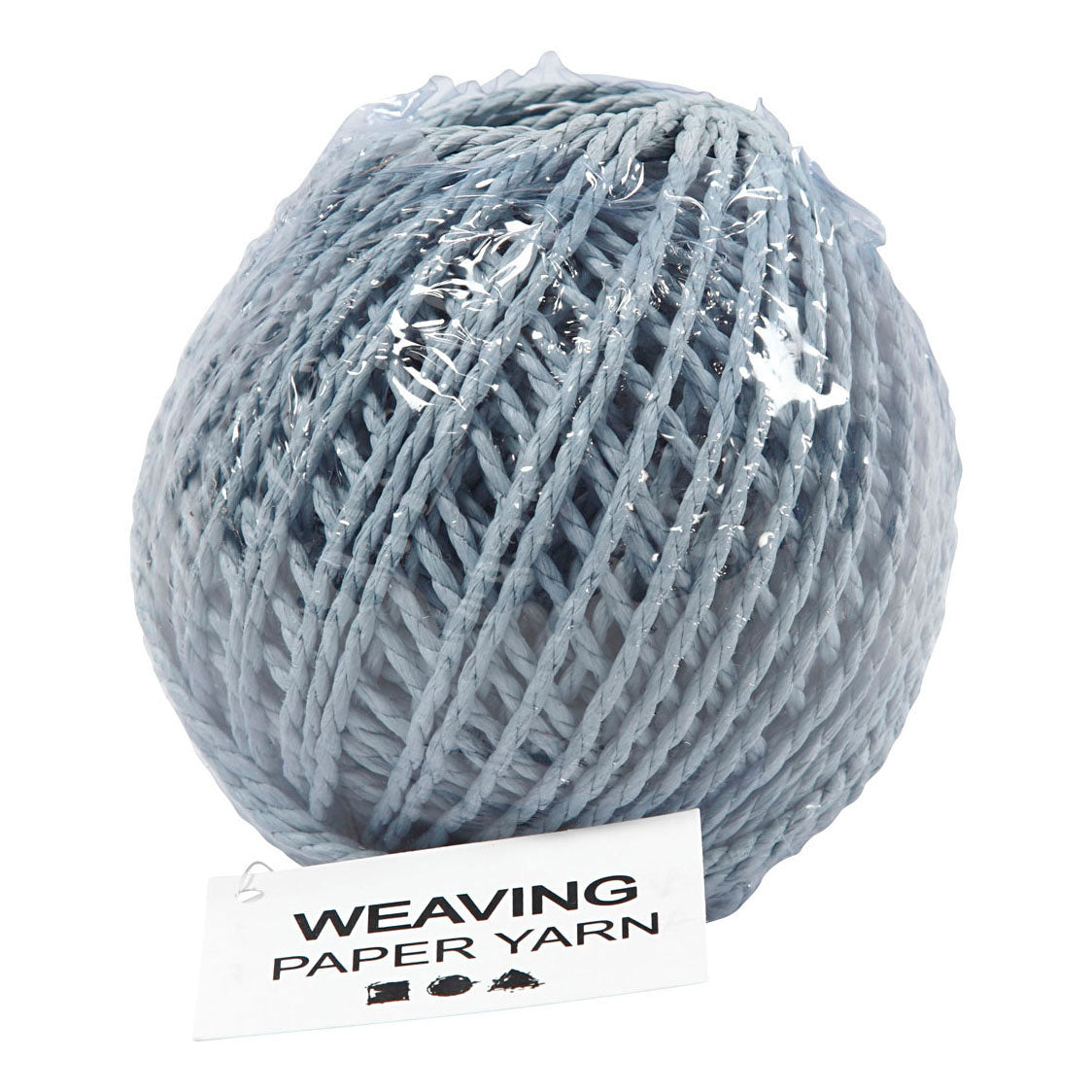 Creativ Company Paper Yarn Bleu clair, 40m