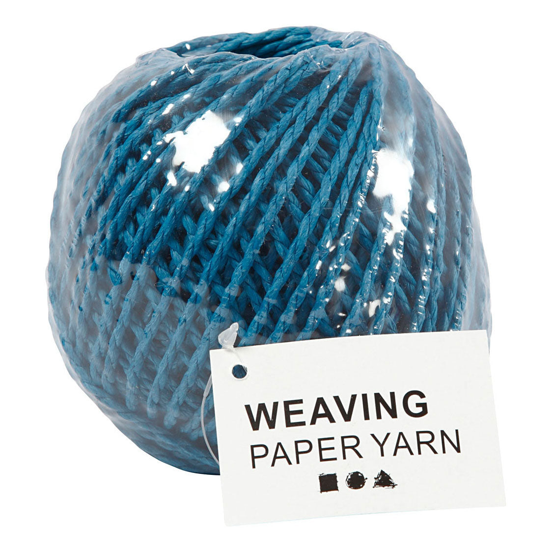 Creativ Company Paper Yarn bleu foncé, 40m
