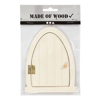 Creativ Company Porte miniature en bois avec charnières, 13x10cm
