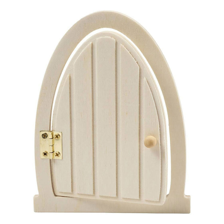 Creativ Company Porte miniature en bois avec charnières, 13x10cm