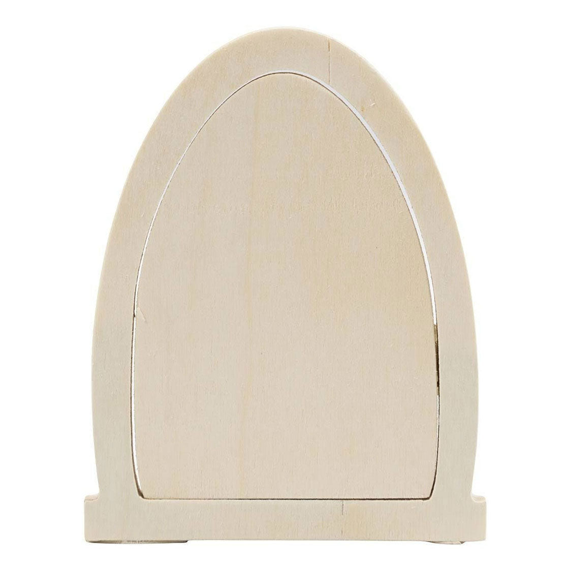 Creativ Company Porte miniature en bois avec charnières, 13x10cm