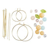 Creativ Company Mini Hobbyset Boucles d'oreilles avec des perles