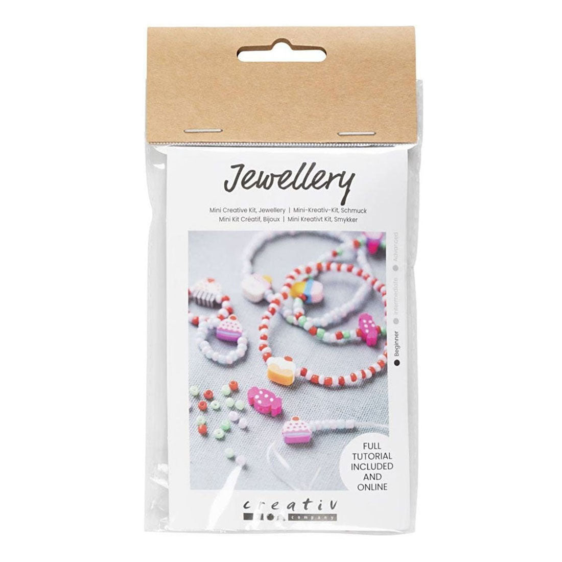 Creativ Company Mini Hobbyset Bijoux Bracelet et bague élastique