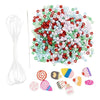 Creativ Company Mini Hobbyset Bijoux Bracelet et bague élastique