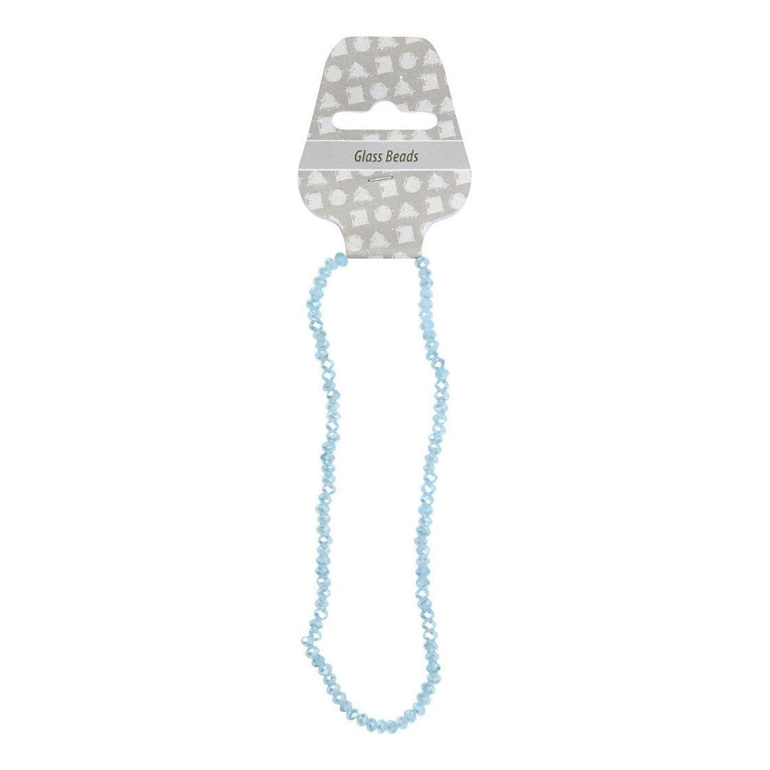 Creativ Company Facet Beads Sea Blue, 100e.