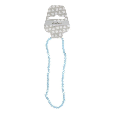 Creativ Company Facet Beads Sea Blue, 100e.