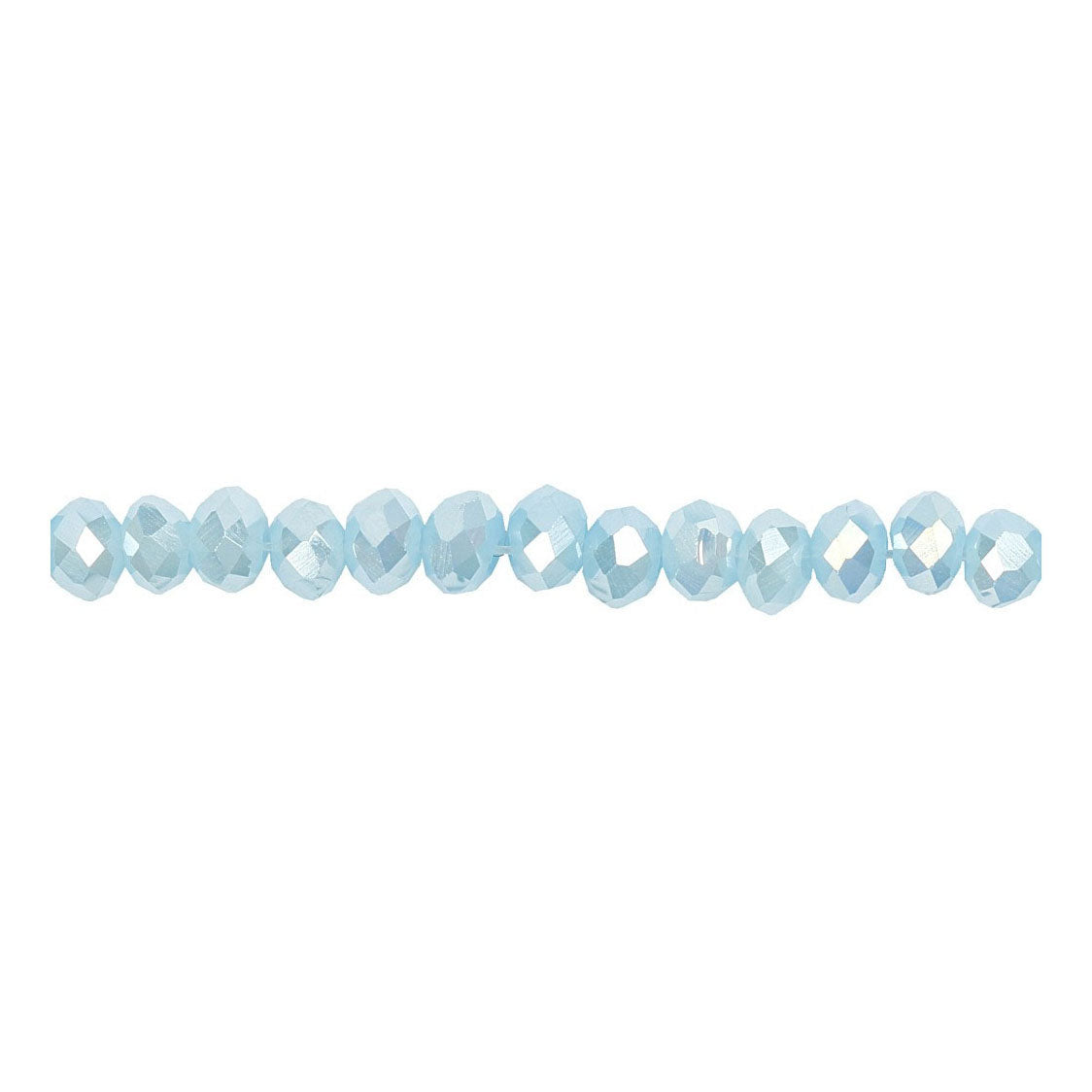 Creativ Company Facet Beads Sea Blue, 100e.