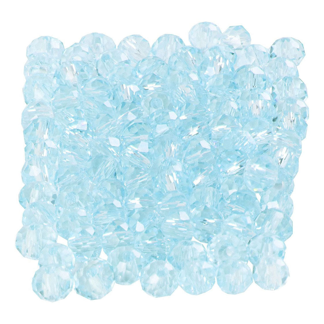 Creativ Company Facet Beads Sea Blue, 100e.