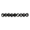 Creativ Company Facet Beads Metallic Black, 100e.