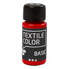 Creativ Company Textile Couleur semi-couverture de peinture textile rouge, 50 ml