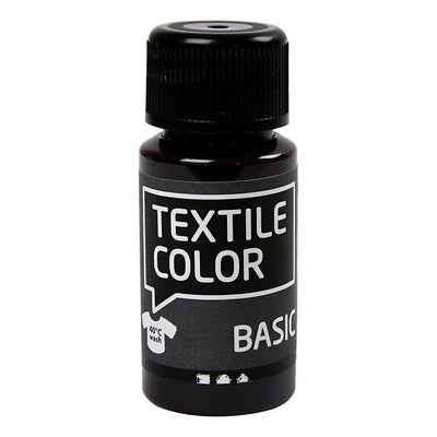 Creativ Company Textile Couleur semi-couverture de peinture textile rouge violet, 50 ml