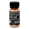 Creativ Company Textile Couleur semi-couverture de peinture textile légère beige, 50 ml