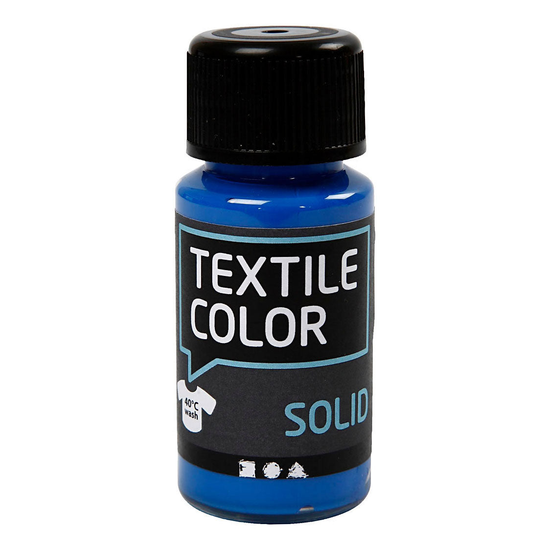 Creativ Company Couleur textile couvrant la peinture textile bleu brillant, 50 ml