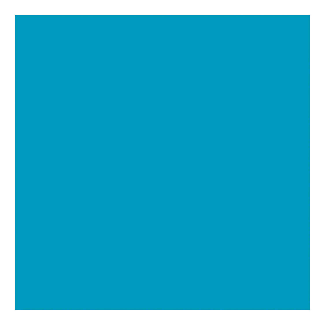 Creativ Company Peinture textile opaque bleu turquoise, 50ml