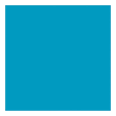 Creativ Company Peinture textile opaque bleu turquoise, 50ml