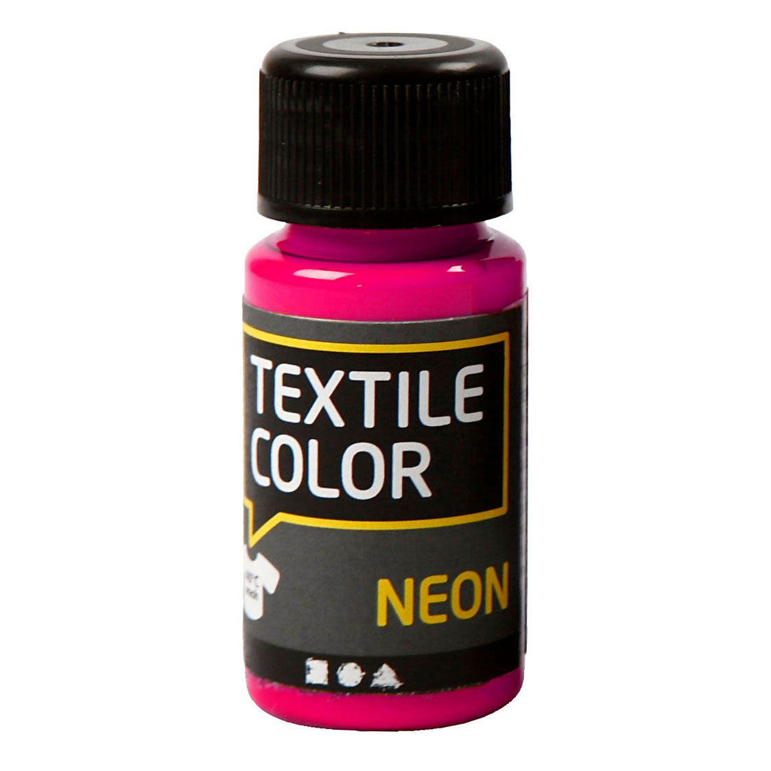 Creativ Company Textile Couleur - Coverring Textile Paint Néon rose, 50 ml