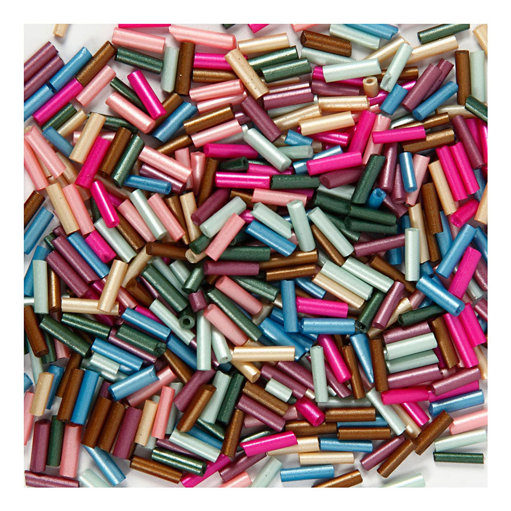 Creativ Company perle mélange des couleurs métalliques, 130 grammes