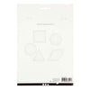 Creativ Company Cross Stitches Cardboard White Géométrique, 20e.