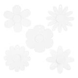 Fleurs de l’entreprise Creativ blanc, 5x 3pcs. - afbeelding 2