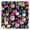 Creativ Company Rocailles Couleurs métalliques, 130 grammes