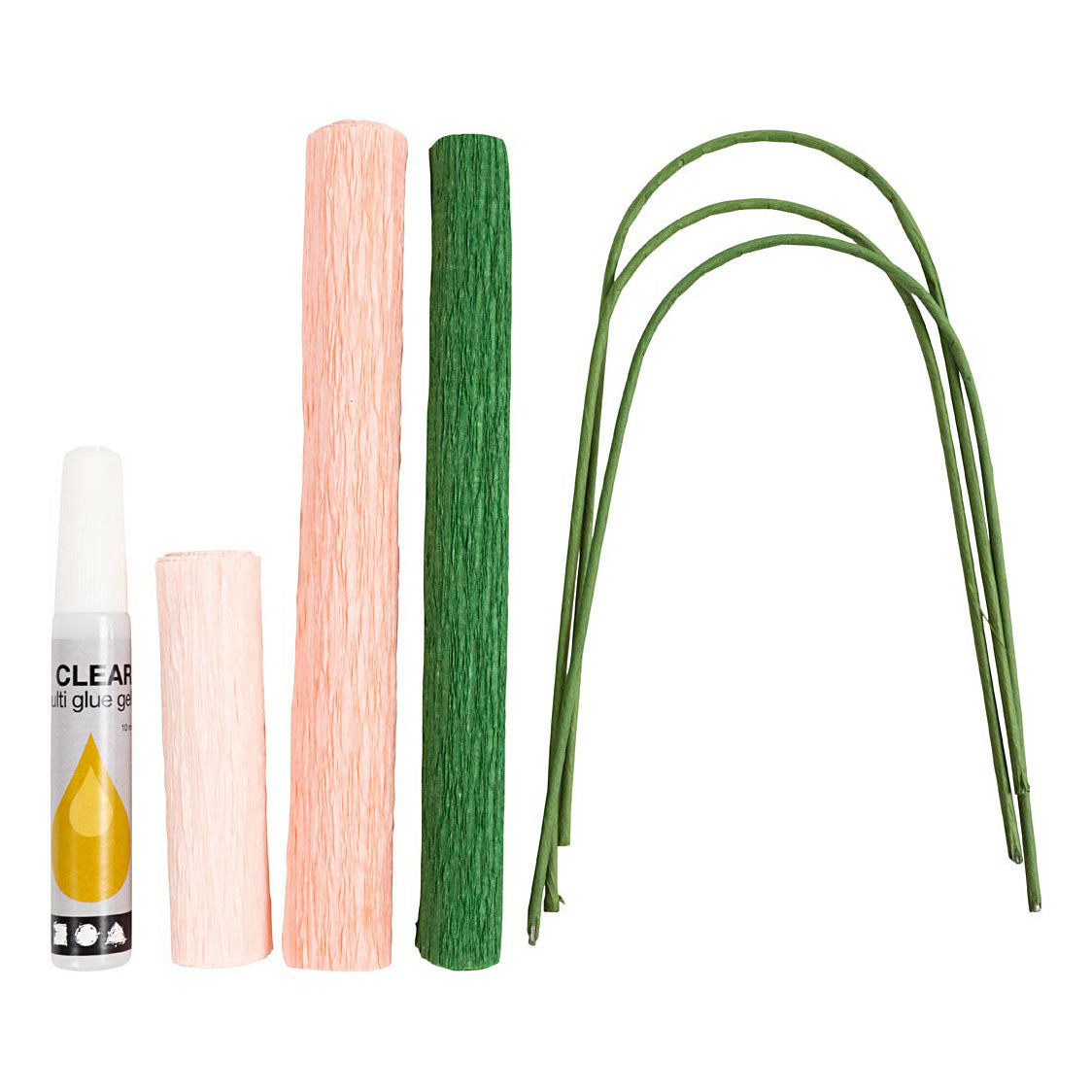 Creativ Company Mini Hobbyset Crepepapier œillets