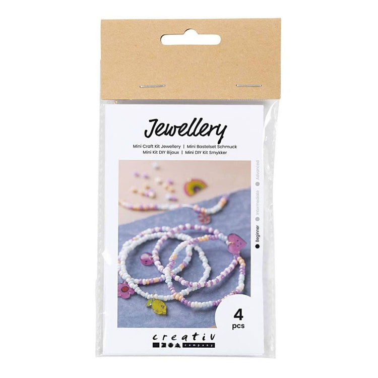 Creativ Company Mini Hobbyset Jewelry Shrink Film Film Bracelets Purple
