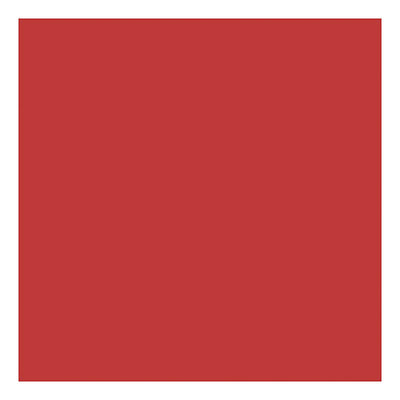 Creativ Company Verre Couleur transparente peinture rouge, 30 ml