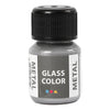 Creativ Company Glass Color Metal Paint Silver, 30 ml