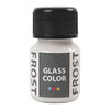 Creativ Company Glass Color Frost Paint blanc, 30 ml