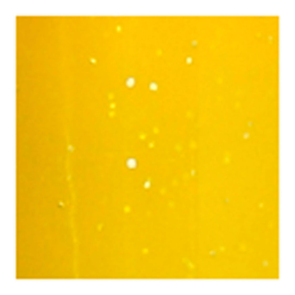 Creativ Company Glasen Porcelain Démarrer les paillettes semi-couverture jaune