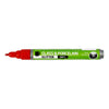Creativ Company Glasen PorcelainainStift paillette semi-couverture rouge