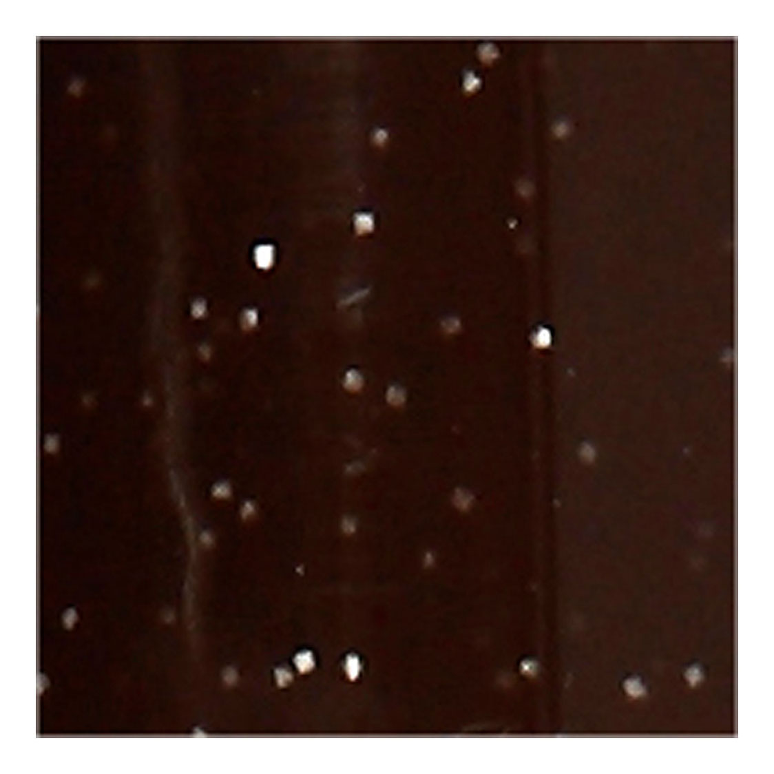 Creativ Company Glasen Porcelain Démarrer les paillettes semi-couverture brunes