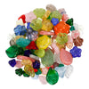 Perles de verre de la compagnie Creativ Diverses feuilles et fleurs, 60 grammes