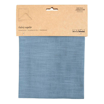 Creativ Company tissu ne serviette du pigeon bleu, 42x42cm